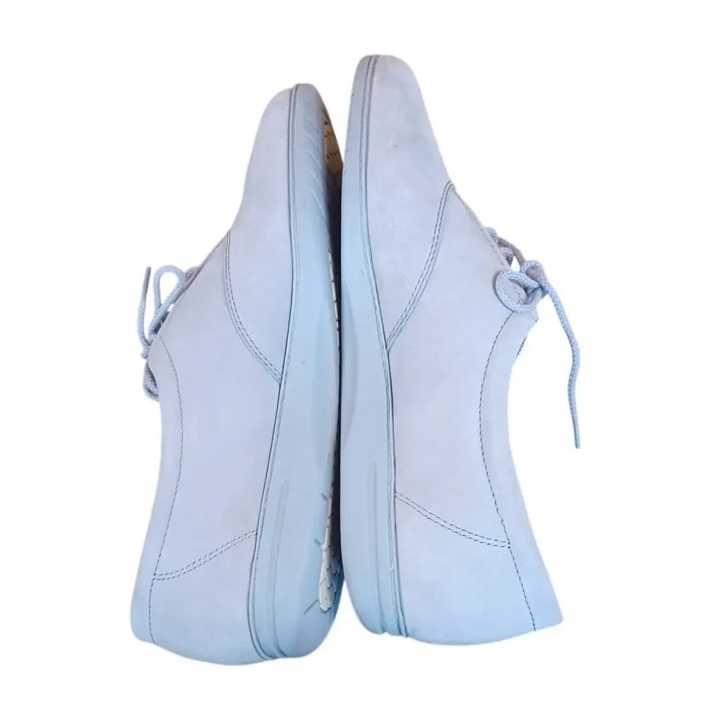 Easy Spirit AntiGravity Motion Faded Blue Nubuck Oxford Sneakers Womens Size 9 N